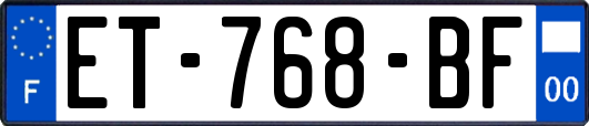 ET-768-BF