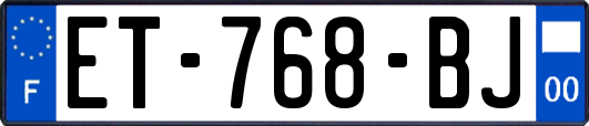 ET-768-BJ