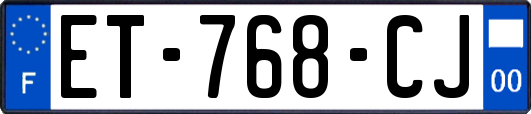 ET-768-CJ