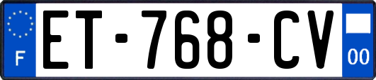 ET-768-CV