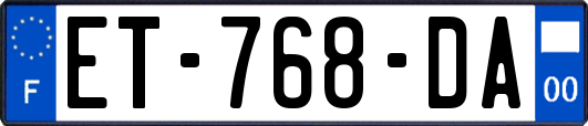 ET-768-DA
