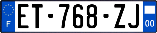 ET-768-ZJ