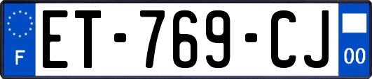 ET-769-CJ