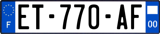 ET-770-AF