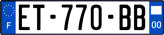 ET-770-BB