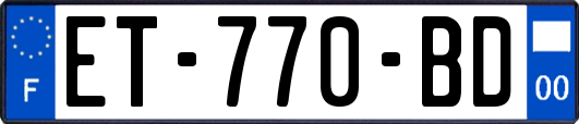 ET-770-BD