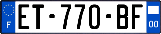 ET-770-BF