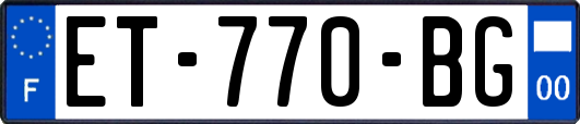ET-770-BG