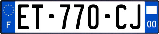 ET-770-CJ
