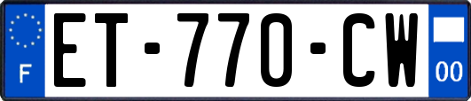 ET-770-CW