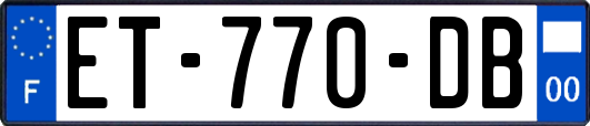 ET-770-DB