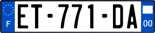 ET-771-DA