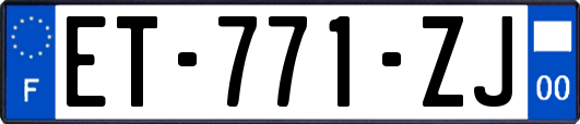 ET-771-ZJ