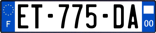 ET-775-DA