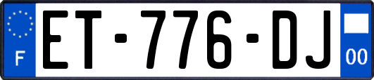 ET-776-DJ