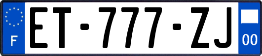 ET-777-ZJ