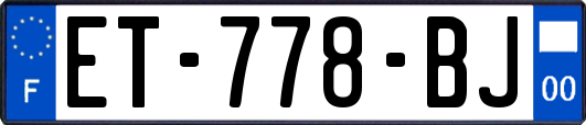 ET-778-BJ