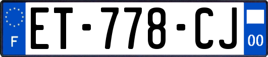 ET-778-CJ