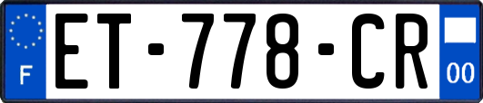 ET-778-CR