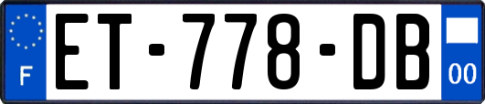 ET-778-DB