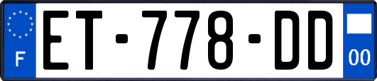 ET-778-DD
