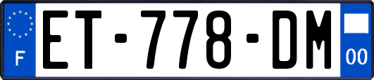 ET-778-DM