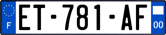 ET-781-AF