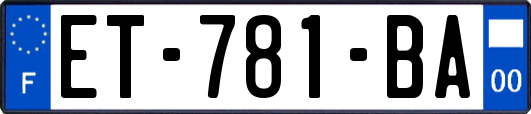 ET-781-BA