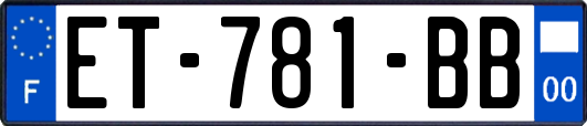 ET-781-BB