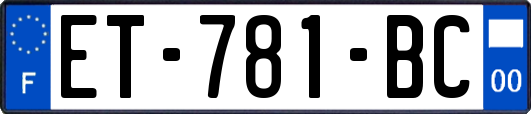 ET-781-BC