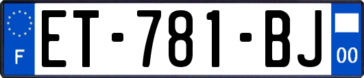 ET-781-BJ