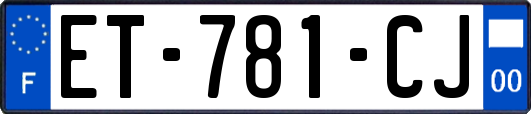 ET-781-CJ