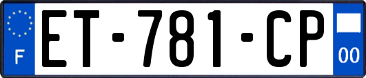 ET-781-CP