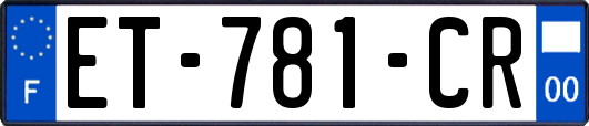ET-781-CR