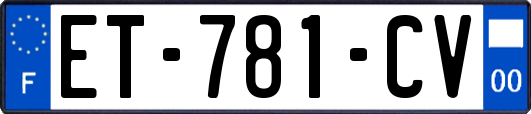ET-781-CV