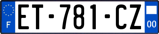 ET-781-CZ