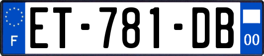 ET-781-DB