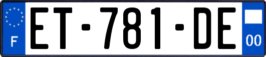 ET-781-DE