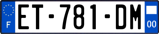 ET-781-DM
