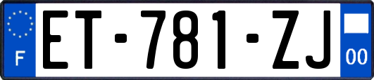 ET-781-ZJ