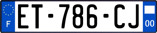 ET-786-CJ