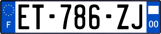 ET-786-ZJ