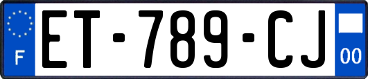 ET-789-CJ