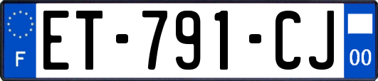 ET-791-CJ
