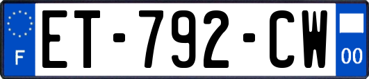 ET-792-CW