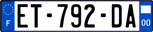 ET-792-DA