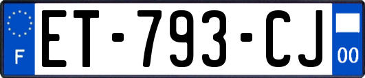 ET-793-CJ