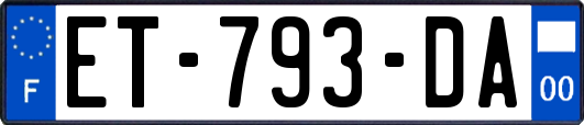 ET-793-DA