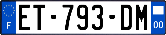 ET-793-DM