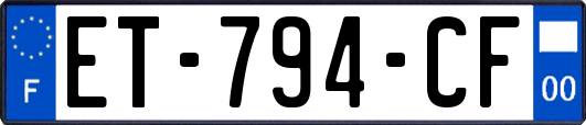ET-794-CF